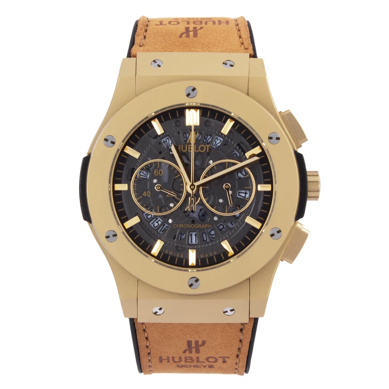 ساعت مچی عقربه ای هابلوت مدل کرنوگراف