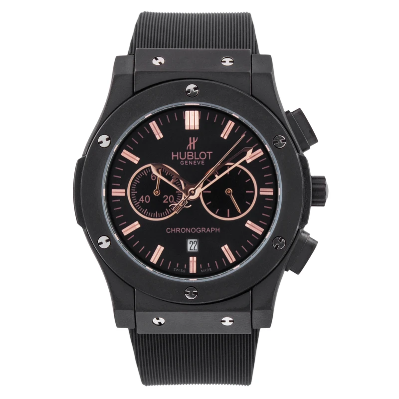 ساعت مچی عقربه ای هابلوت مدل کرنوگراف